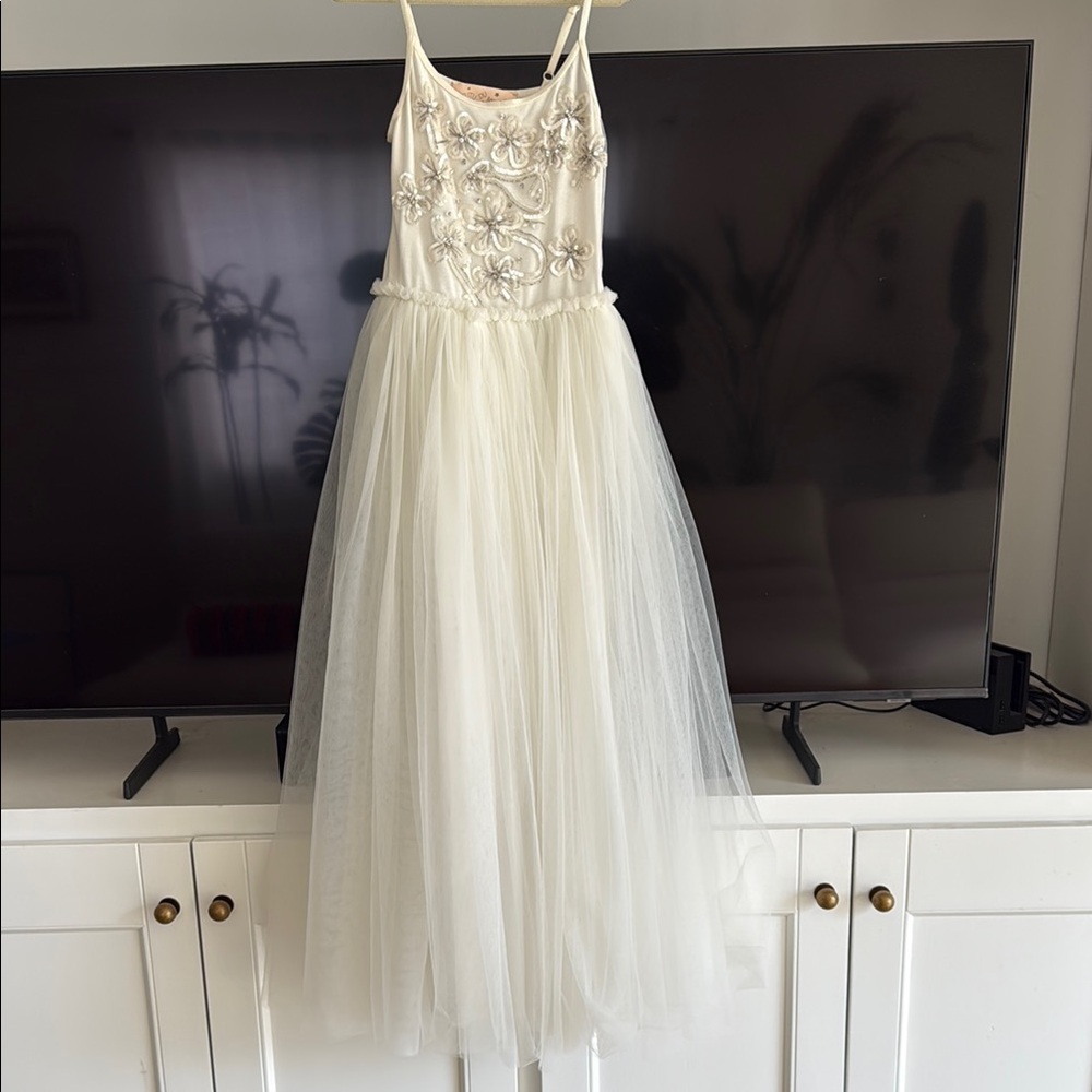 Tutu Du Monde White Long Dress